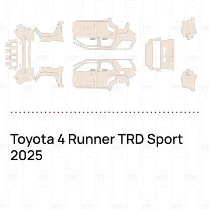 Pre-Cut PPF Toyota 4 Runner TRD Sport 2025