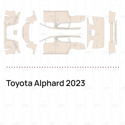 Pre-Cut PPF Toyota Alphard 2023