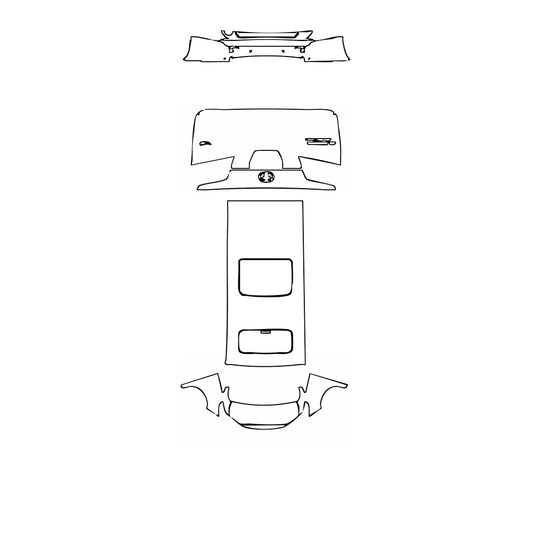 Pre-Cut PPF Toyota Alphard ALPHARD Executive Lounge S 2019 - PPF-Kits