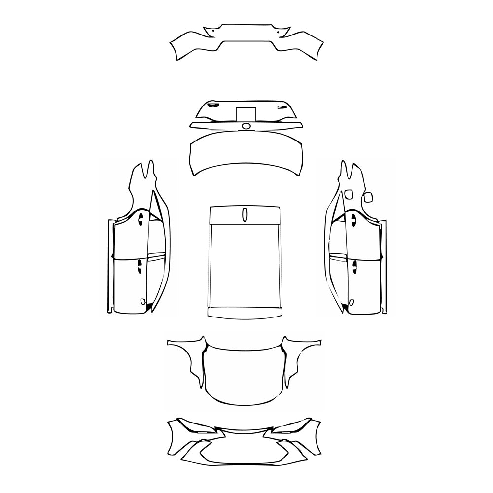 Pre-Cut PPF Toyota Avalon Sport 2022 - PPF-Kits
