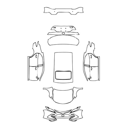 Pre-Cut PPF Toyota Camry (CN) Luxury 2022 - PPF-Kits