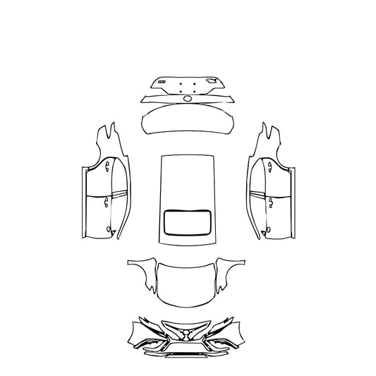 Pre-Cut PPF Toyota Camry (CN) Sport 2021 - PPF-Kits