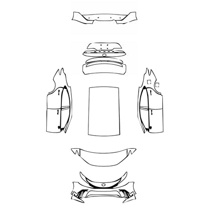 Pre-Cut PPF Toyota Camry (US) SE 2024 - PPF-Kits