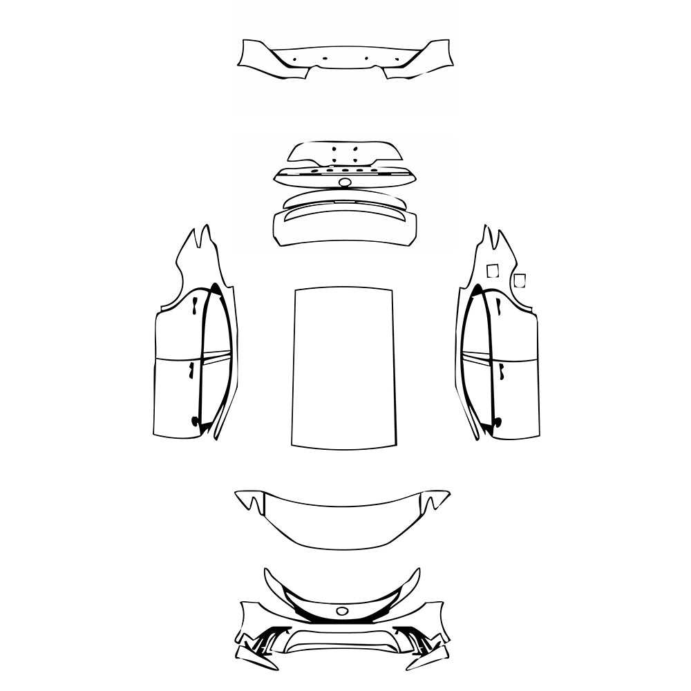 Pre-Cut PPF Toyota Camry (US) XSE 2024 - PPF-Kits