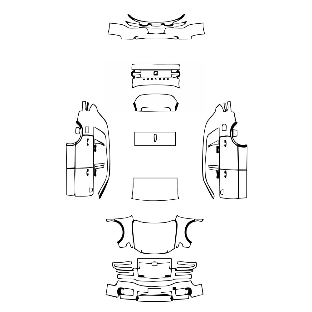 Pre-Cut PPF Toyota Century SUV 2025 - PPF-Kits