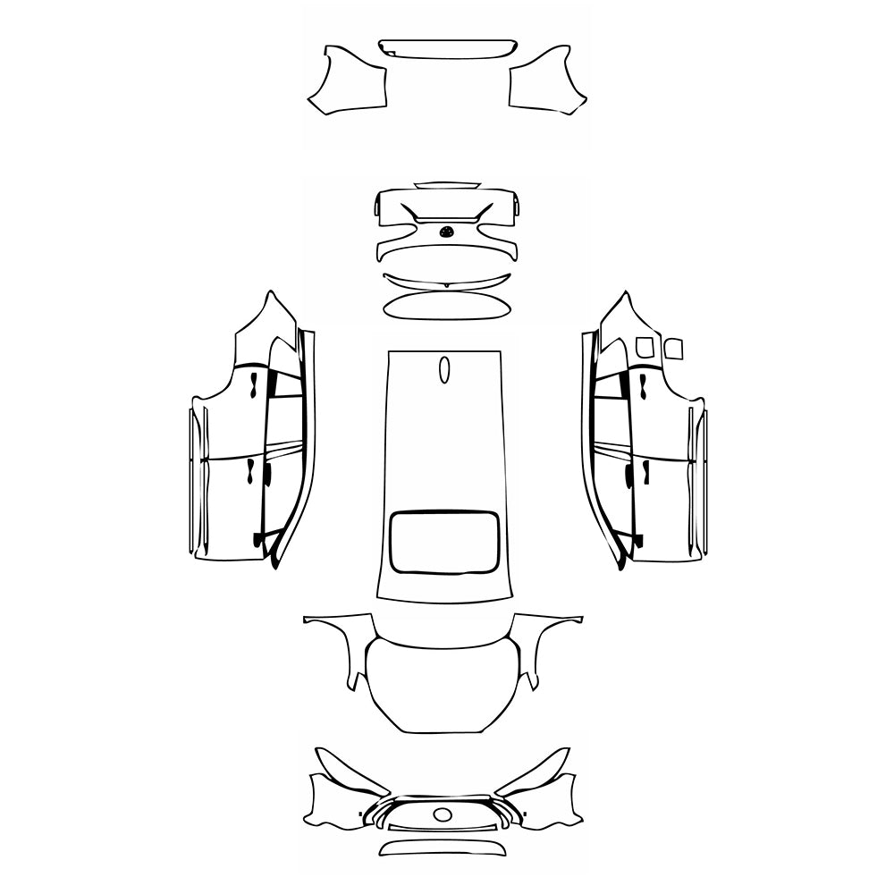 Pre-Cut PPF Toyota Corolla Cross (CN) 2022 - PPF-Kits