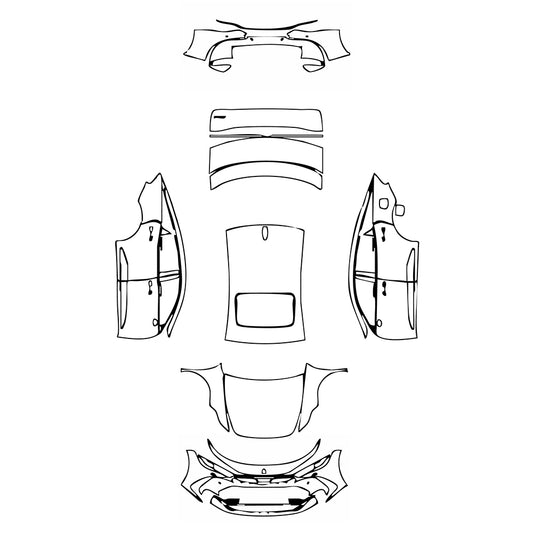 Pre-Cut PPF Toyota Crown 2023 - PPF-Kits