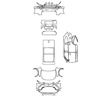 Pre-Cut PPF Toyota Highlander (US) XSE 2023 - PPF-Kits