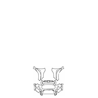 Pre-Cut PPF Toyota Hilux (BR) Double Cab SRX Plus 2023 - PPF-Kits