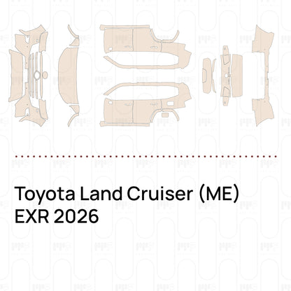 Pre-Cut PPF Toyota Land Cruiser (ME) EXR 2026