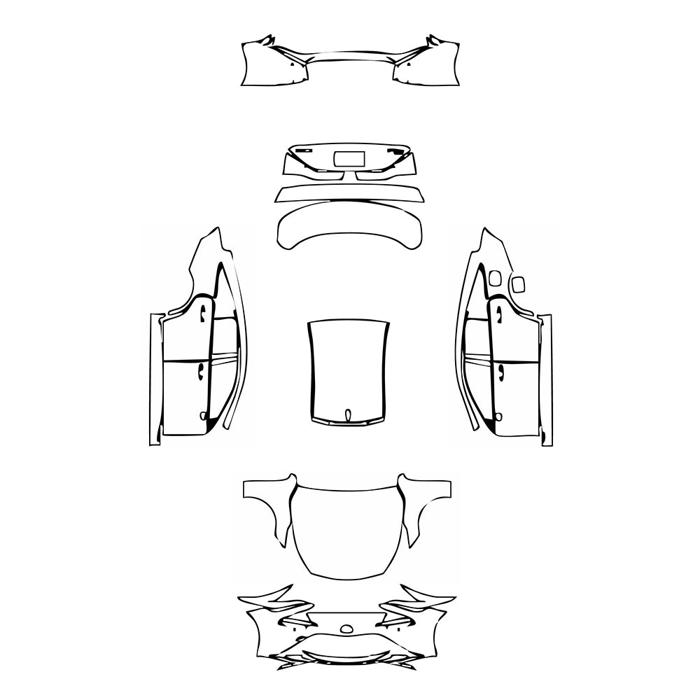 Pre-Cut PPF Toyota Mirai 2021 - PPF-Kits