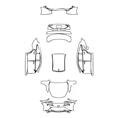 Pre-Cut PPF Toyota Mirai 2022 - PPF-Kits