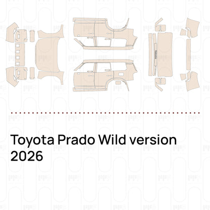 Pre-Cut PPF Toyota Prado Wild version 2026