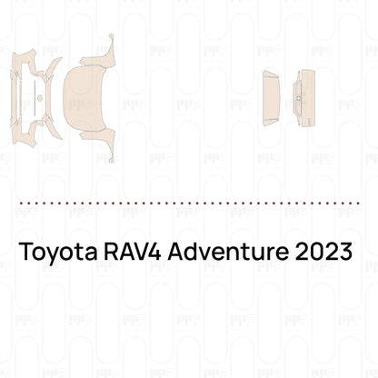 Pre-Cut PPF Toyota RAV4 Adventure 2023
