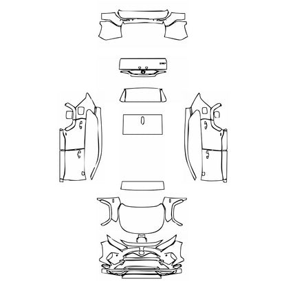 Pre-Cut PPF Toyota RAV4 Prime (US) XSE 2024 - PPF-Kits