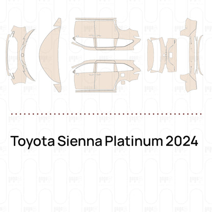 Pre-Cut PPF Toyota Sienna Platinum 2024