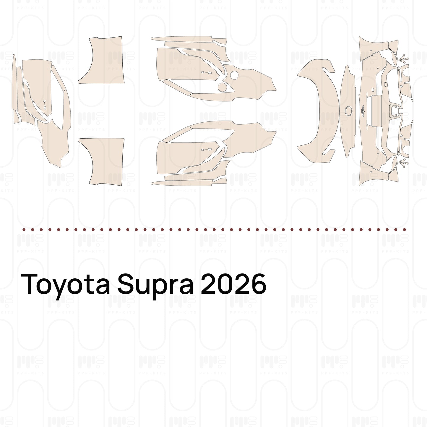 Pre-Cut PPF Toyota Supra 2026