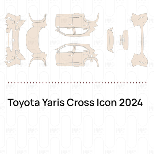 Pre-Cut PPF Toyota Yaris Cross Icon 2024