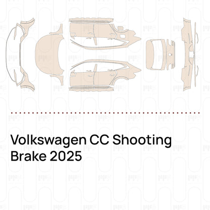 Pre-Cut PPF Volkswagen CC Shooting Brake 2025