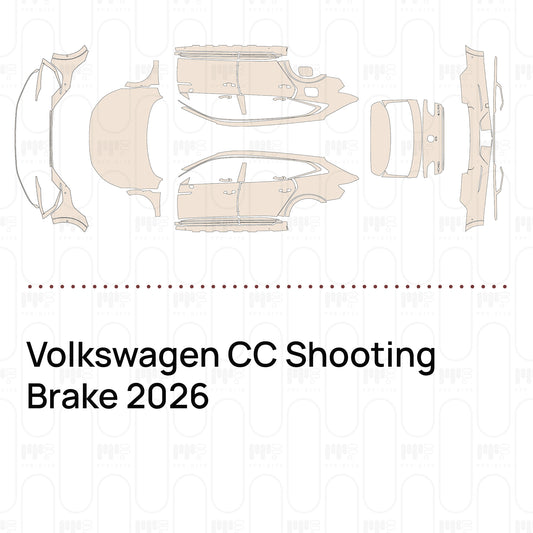 Pre-Cut PPF Volkswagen CC Shooting Brake 2026