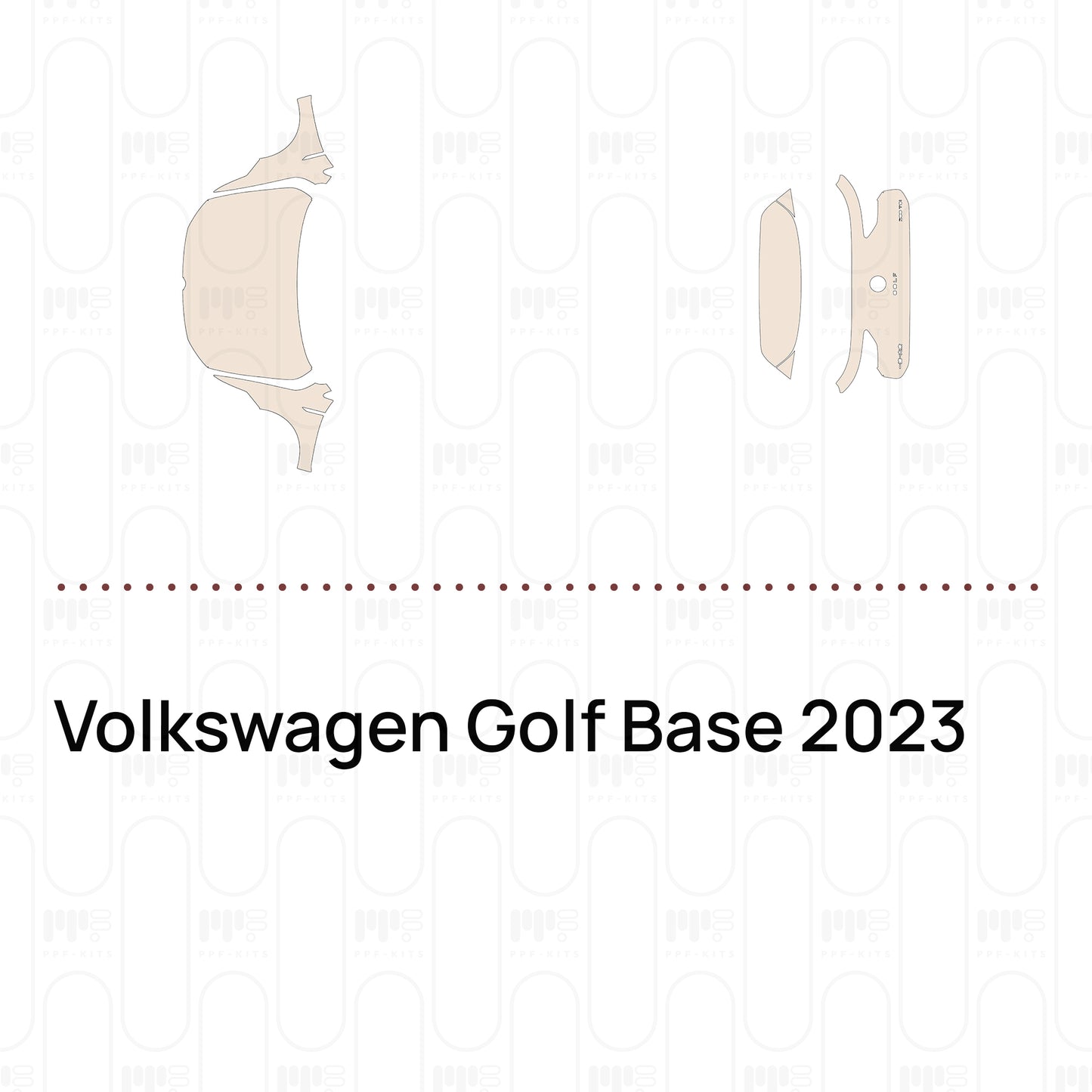 Pre-Cut PPF Volkswagen Golf Base 2023