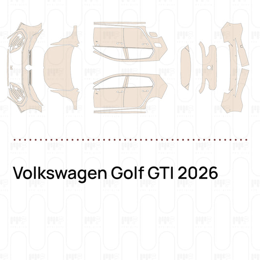 Pre-Cut PPF Volkswagen Golf GTI 2026
