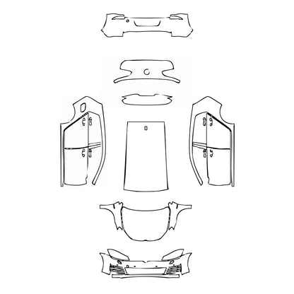 Pre-Cut PPF Volkswagen Golf Golf GTI 2015 - PPF-Kits