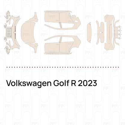 Pre-Cut PPF Volkswagen Golf R 2023