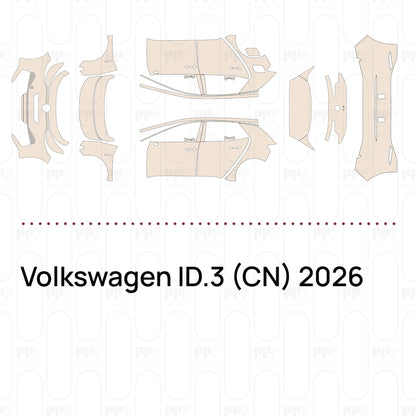 Pre-Cut PPF Volkswagen ID.3 (CN) 2026
