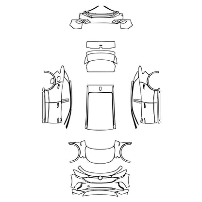 Pre-Cut PPF Volkswagen ID.4 Base 2021 - PPF-Kits