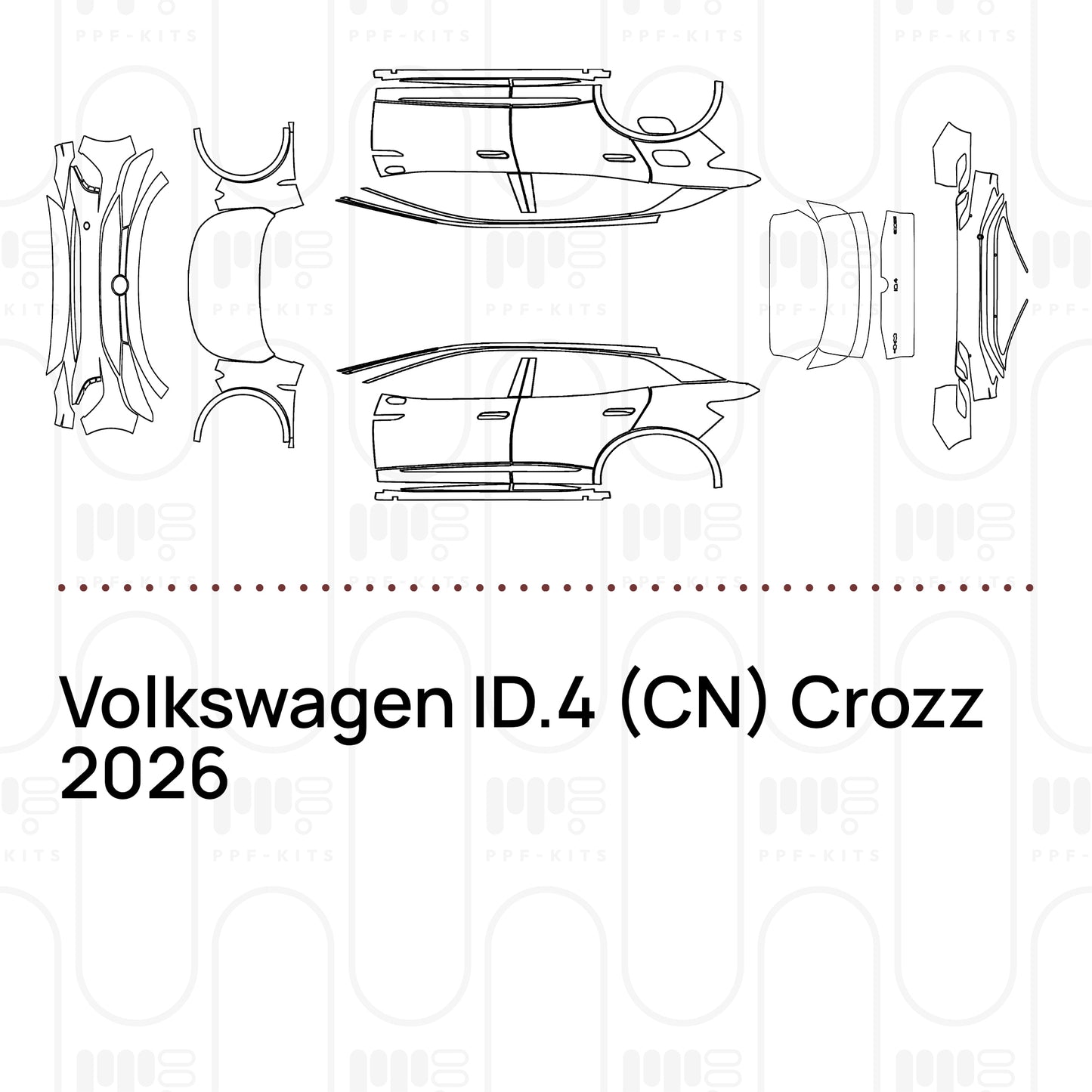 Pre-Cut PPF Volkswagen ID.4 (CN) Crozz 2026