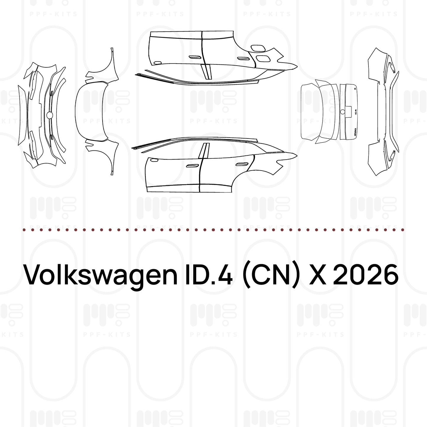 Pre-Cut PPF Volkswagen ID.4 (CN) X 2026