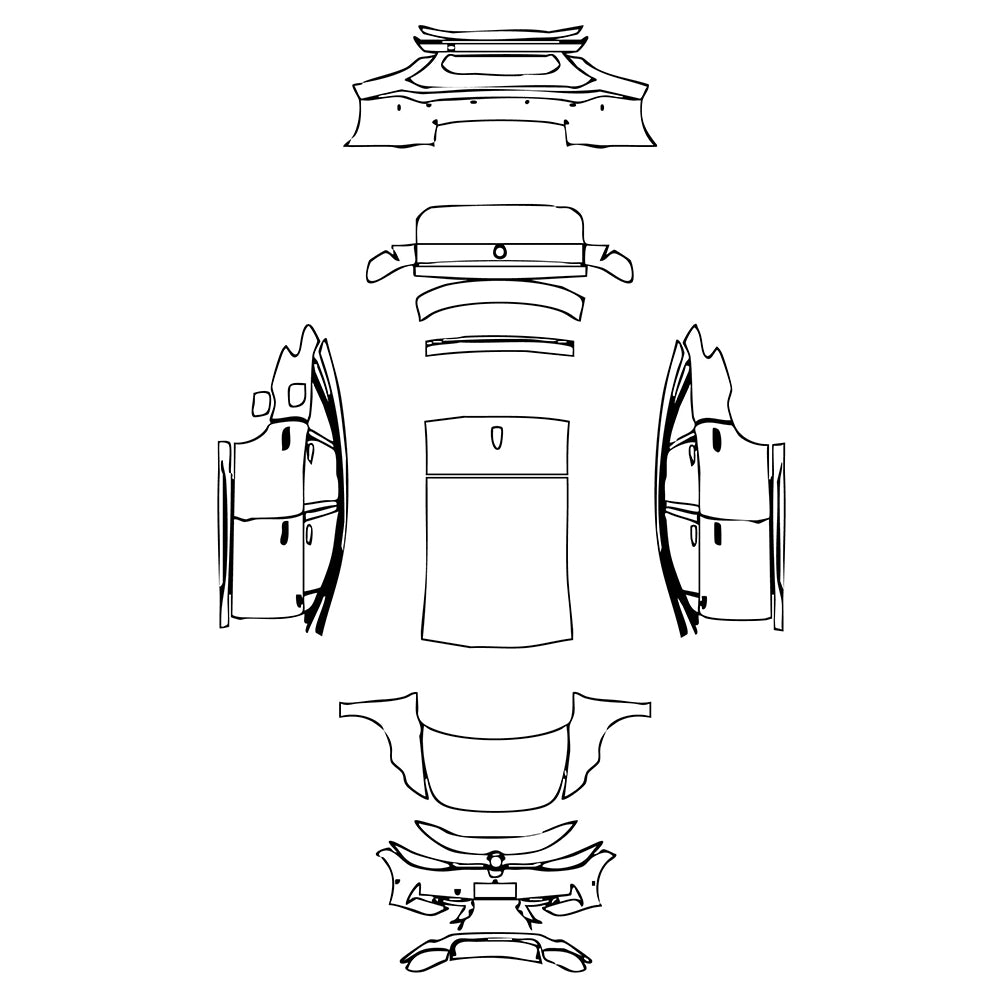 Pre-Cut PPF Volkswagen ID.7 Base 2025 - PPF-Kits