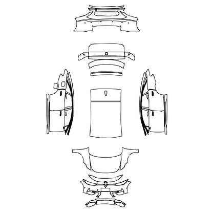 Pre-Cut PPF Volkswagen ID.7 Base 2025 - PPF-Kits