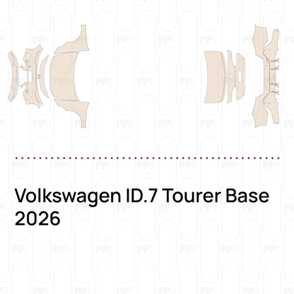 Pre-Cut PPF Volkswagen ID.7 Tourer Base 2026