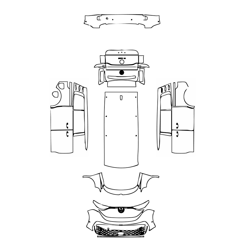 Pre-Cut PPF Volkswagen ID.BUZZ Cargo 2025 - PPF-Kits
