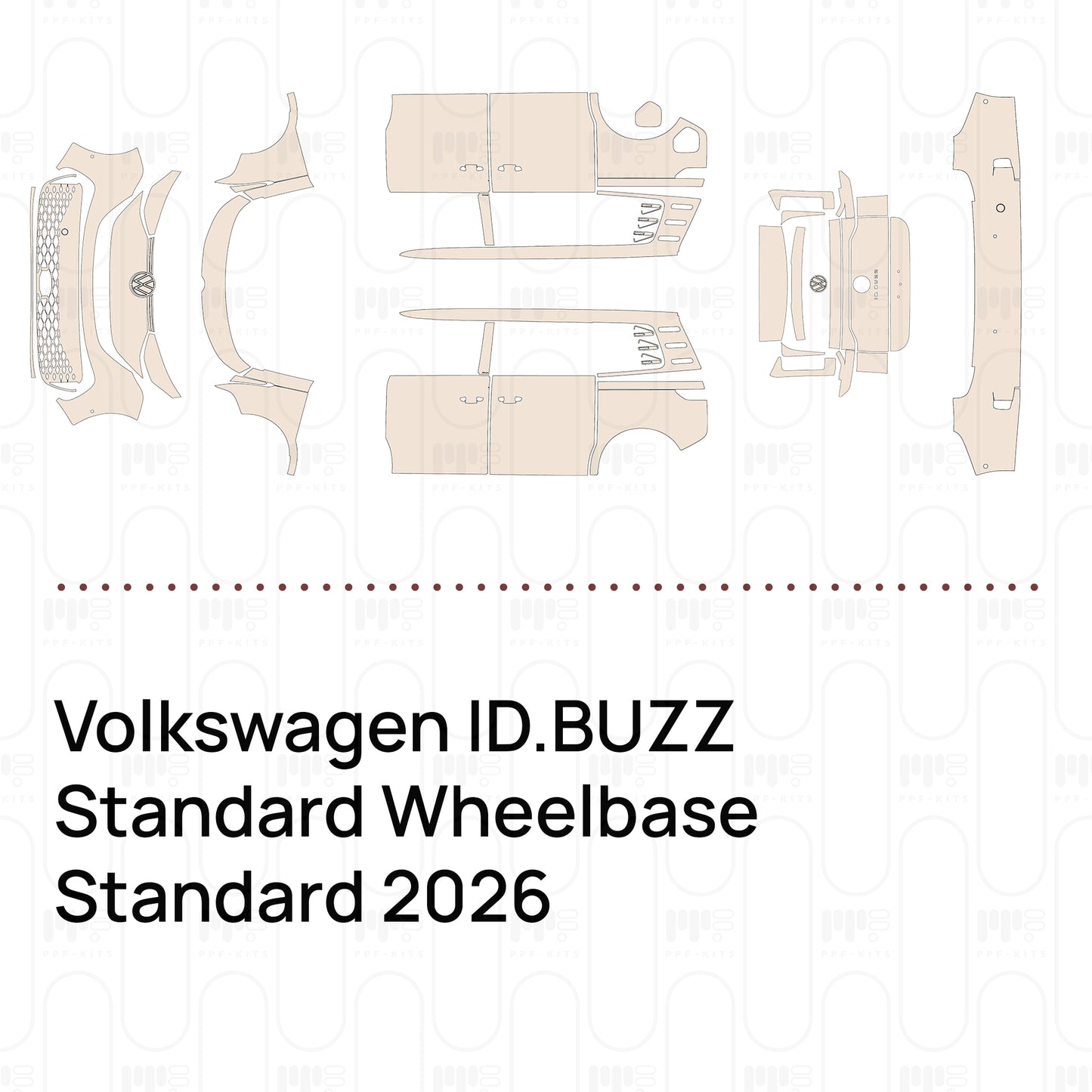 Pre-Cut PPF Volkswagen ID.BUZZ Standard Wheelbase Standard 2026