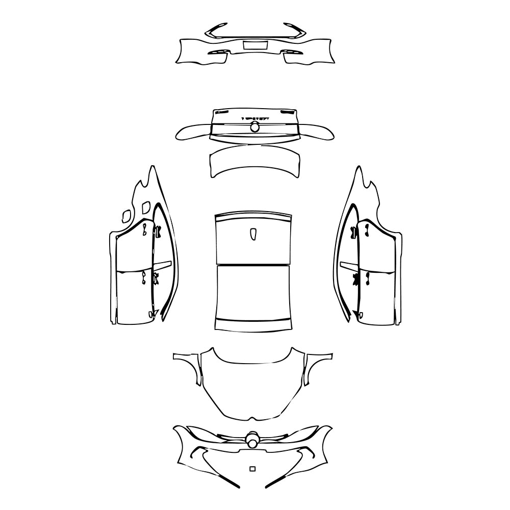 Pre-Cut PPF Volkswagen Lamando L (CN) Base 2025 - PPF-Kits