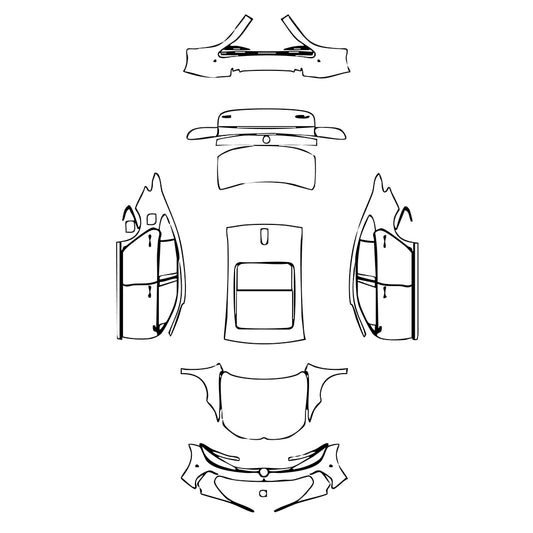 Pre-Cut PPF Volkswagen Passat Pro (CN) Base 2025 - PPF-Kits
