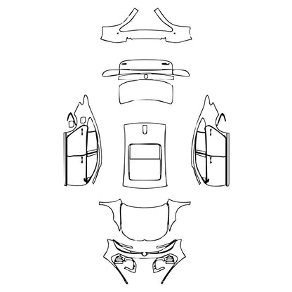 Pre-Cut PPF Volkswagen Passat Pro (CN) R-Line 2024 - PPF-Kits