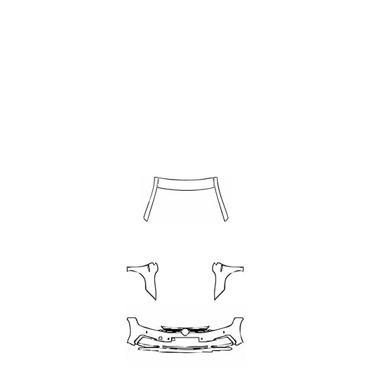 Pre-Cut PPF Volkswagen Polo GTI 2019 - PPF-Kits