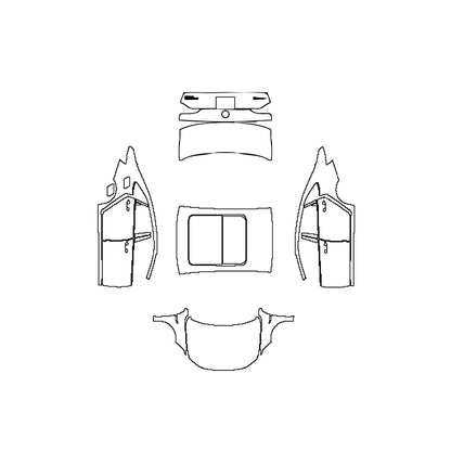 Pre-Cut PPF Volkswagen Sagitar 2019 - PPF-Kits