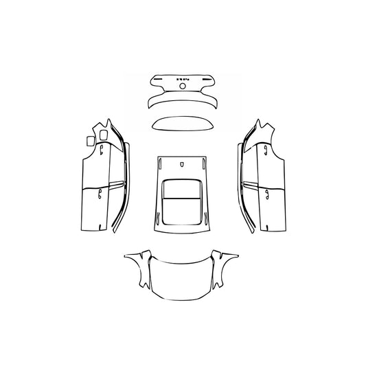 Pre-Cut PPF Volkswagen T-ROC Base 2020 - PPF-Kits