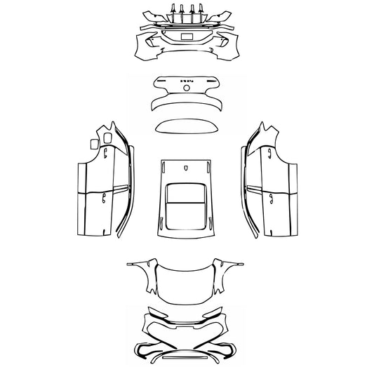 Pre-Cut PPF Volkswagen T-ROC R-line 2020 - PPF-Kits