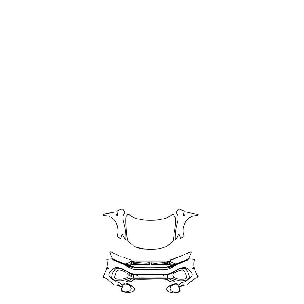 Pre-Cut PPF Volkswagen T-Roc (EU) R-line 2024 - PPF-Kits