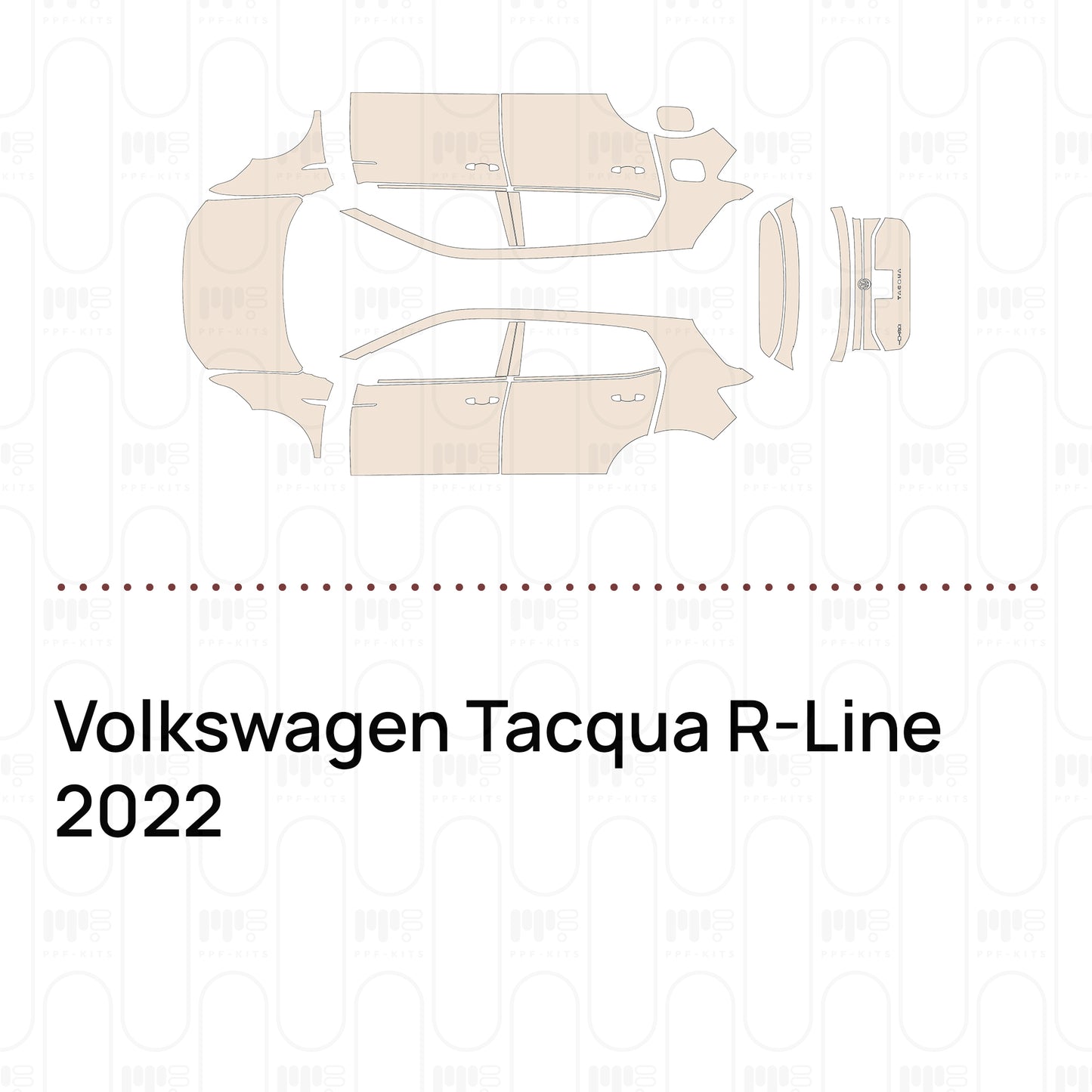 Pre-Cut PPF Volkswagen Tacqua R-Line 2022