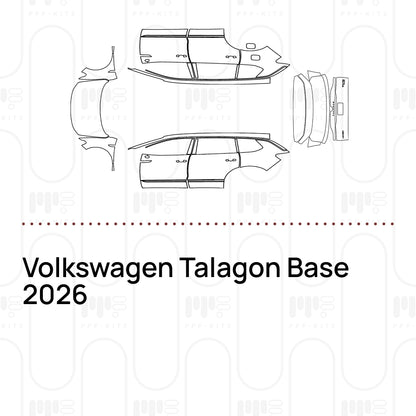 Pre-Cut PPF Volkswagen Talagon Base 2026