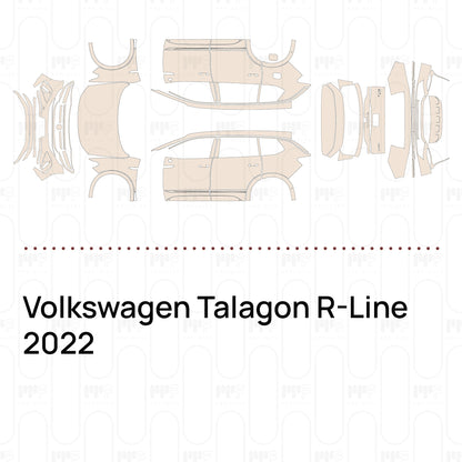 Pre-Cut PPF Volkswagen Talagon R-Line 2022