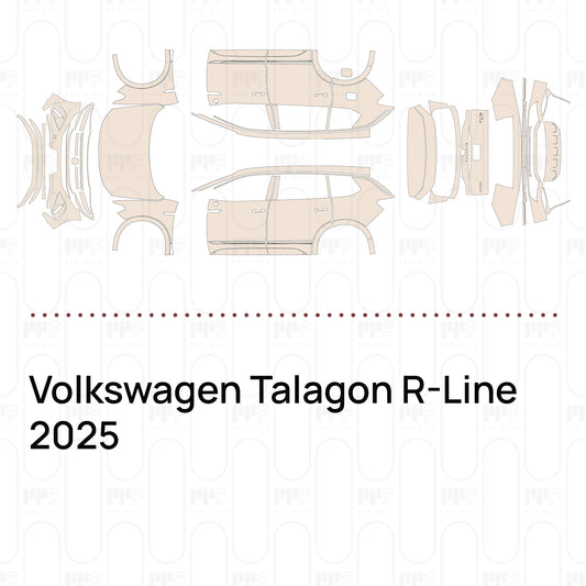 Pre-Cut PPF Volkswagen Talagon R-Line 2025