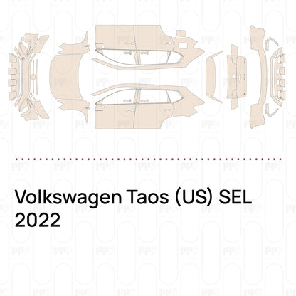 Pre-Cut PPF Volkswagen Taos (US) SEL 2022
